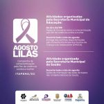 Agosto Lilás será com ações de conscientização pelo fim da violência contra a mulher em Itapema