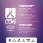 Agosto Lilás será com ações de conscientização pelo fim da violência contra a mulher em Itapema