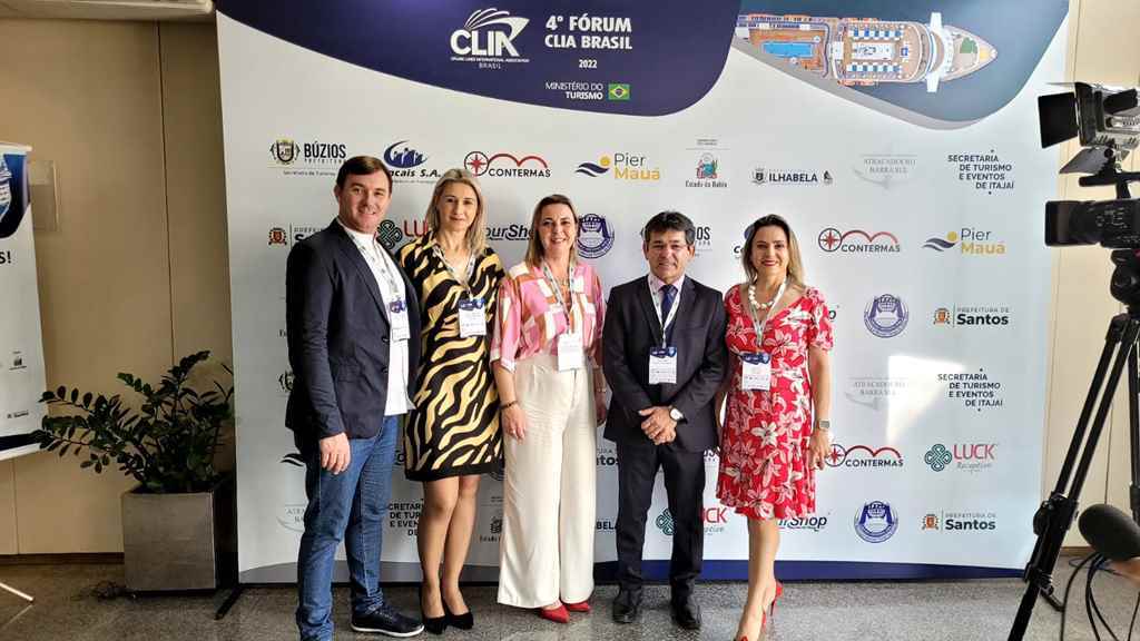 PORTO BELO - Porto Belo participa do 4º Fórum Clia Brasil de Cruzeiros Marítimos