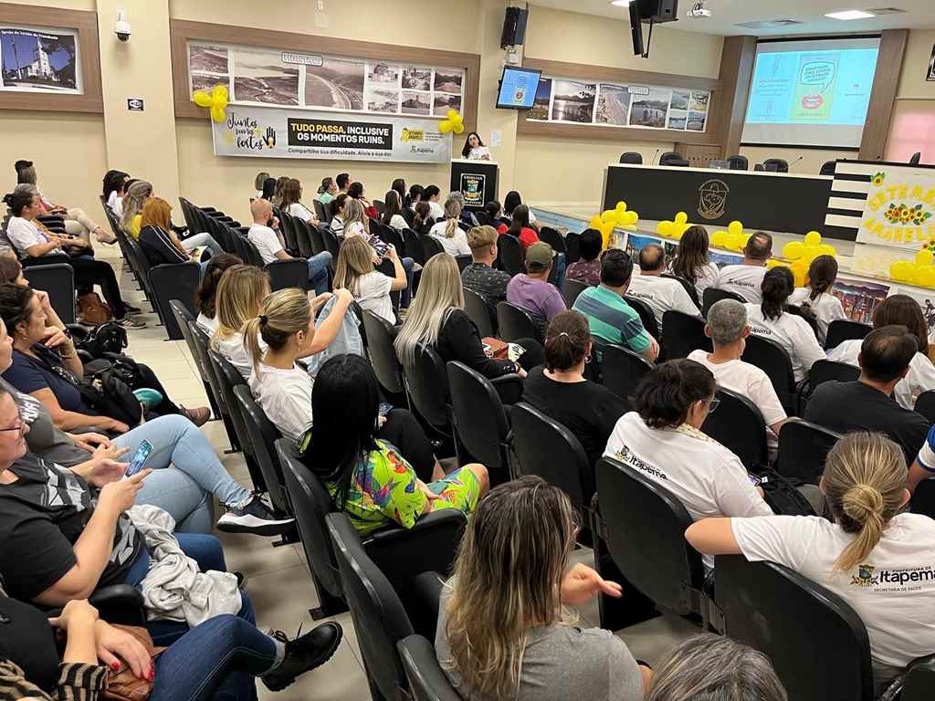 Campanha Setembro Amarelo tem palestra para profissionais que atuam no atendimento