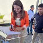 Prefeita Nilza Simas assina ordem de serviço para ponte da rua 306