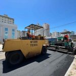 Inicia pavimentação asfáltica da Terceira Avenida em Itapema