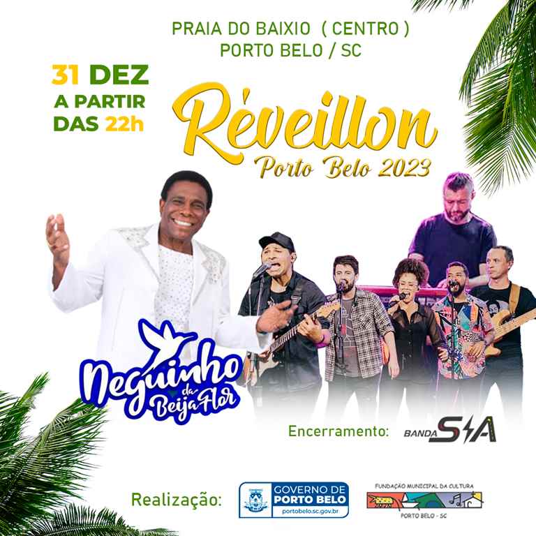 PORTO BELO - Porto Belo traz Neguinho da Beija-flor para show de Réveillon