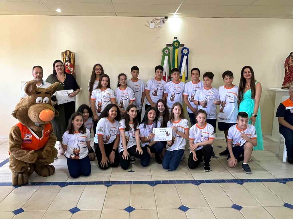 Projeto Defesa Civil na Escola forma mais de 150 alunos em Itapema