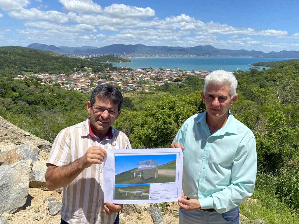 PORTO BELO - Porto Belo projeta mirante para área no Morro de Zimbros