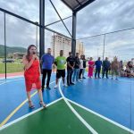 Prefeita Nilza Simas inaugura Centro Esportivo e Mobilizador de Arte do Bairro Morretes