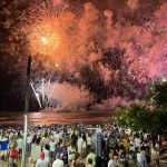 Show de fogos marca chegada de 2023 em Itapema