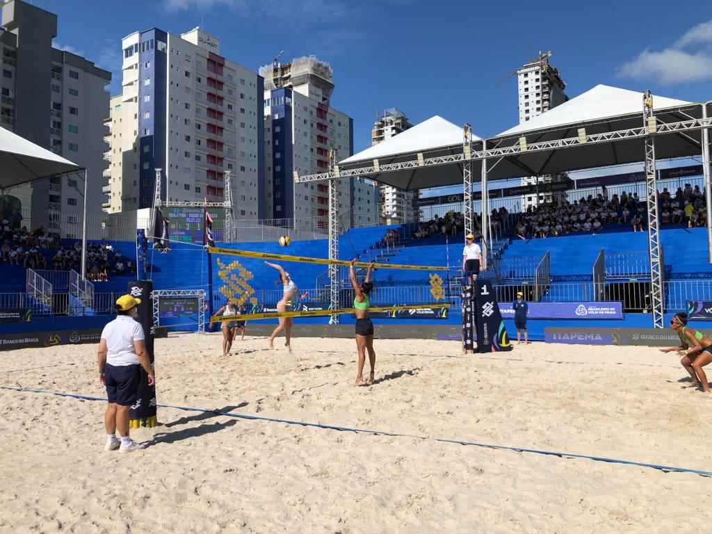 Itapema tem representantes na 2ª Etapa Circuito Brasileiro de Vôlei de praia 2023