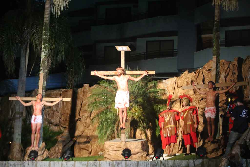 Encenação da Paixão de Cristo será nesta sexta-feira (07/04)