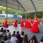 Escolas recebem visita dos participantes do 6º Encontro Internacional de Etnias