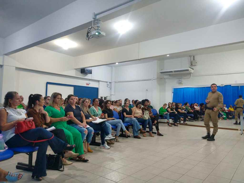 Polícia Militar de Santa Catarina apresenta Programa Rede de Segurança Escolar em Itapema