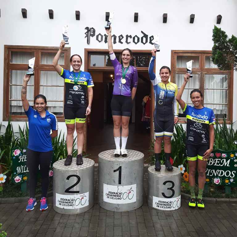 Pedala Itapema conquista pódios na Copa Hans Fischer