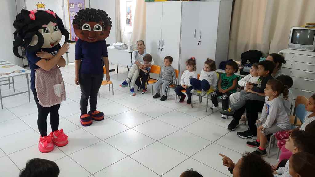 PORTO BELO - Cuidados em relação ao abuso sexual é abordado de forma lúdica com alunos do NDI Clube do Cebolinha
