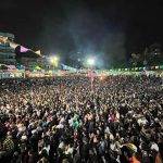 Arraiá Solidário lota a Praça da Paz