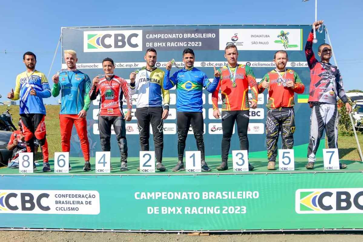 Edipo Galdino fatura medalha de prata no Brasileiro de BMX Racing