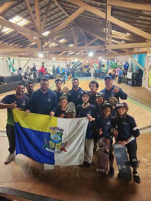 Itapema tem atletas do skate nos Joguinhos Abertos de Santa Catarina