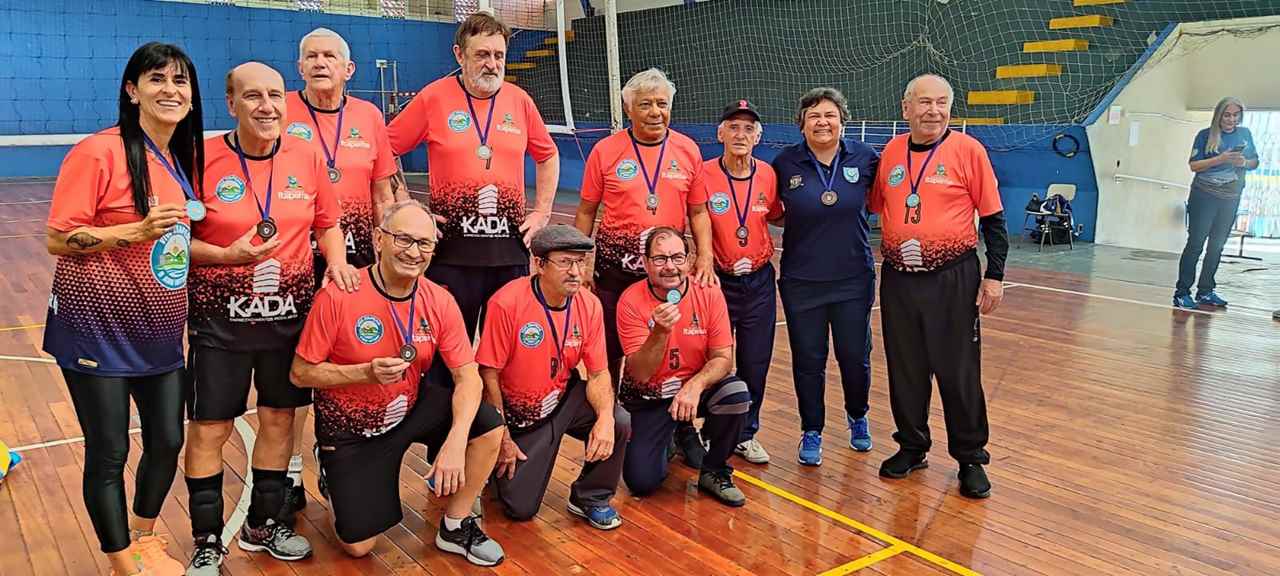 Itapema garante bons resultados no Circuito Estadual de Bisas e Bisos de Vôlei adaptado