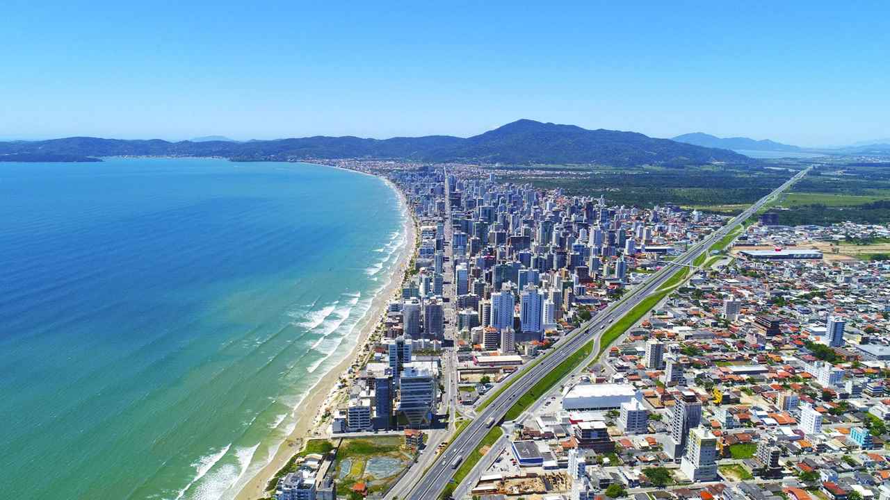 Itapema se destaca com valorização acumulada em 2023 – Foto: Prefeitura de Itapema/Reprodução/ND