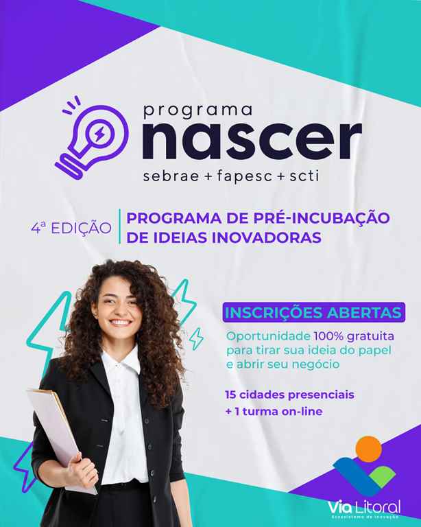 Itapema mobiliza os interessados em participar do programa de desenvolvimento de ideias Inovadoras Nascer