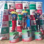 Pilotos da Pedala Itapema se destacam no Catarinense de Downhill