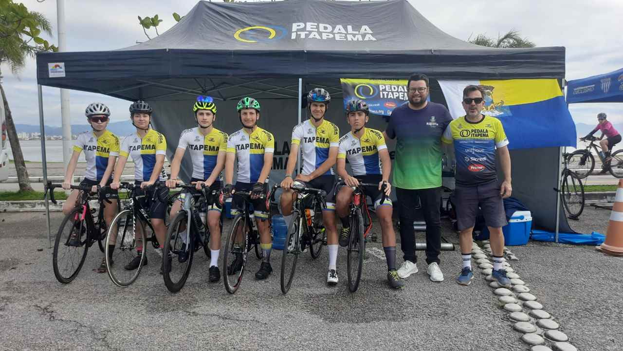 Itapema encerra participação da Olesc com medalhas e boa colocação geral no ciclismo