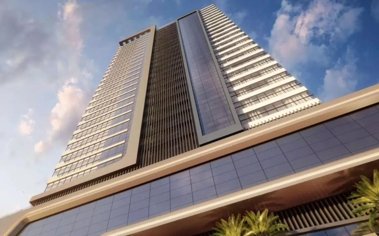 Novo prédio de Itapema é inspirado nos famosos arranha-céus de Doha, capital do Catar. – Foto: Divulgação/Seger