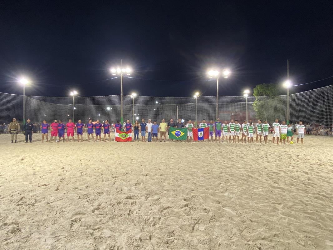 PORTO BELO - Porto Belo abre as inscrições para o Campeonato Municipal de Futebol de Areia 2024