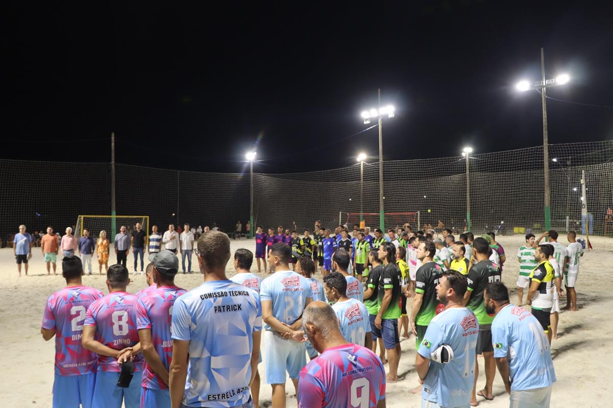 PORTO BELO - Porto Belo dá início ao Campeonato Municipal de Futebol de Areia 2024