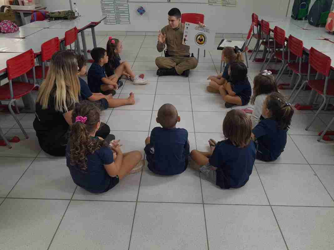 PORTO BELO - Porto Belo dá início ao Proerd Kids com alunos da Educação Infantil