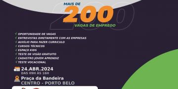 PORTO BELO - Porto Belo realiza 3º edição do programa Emprega Mais