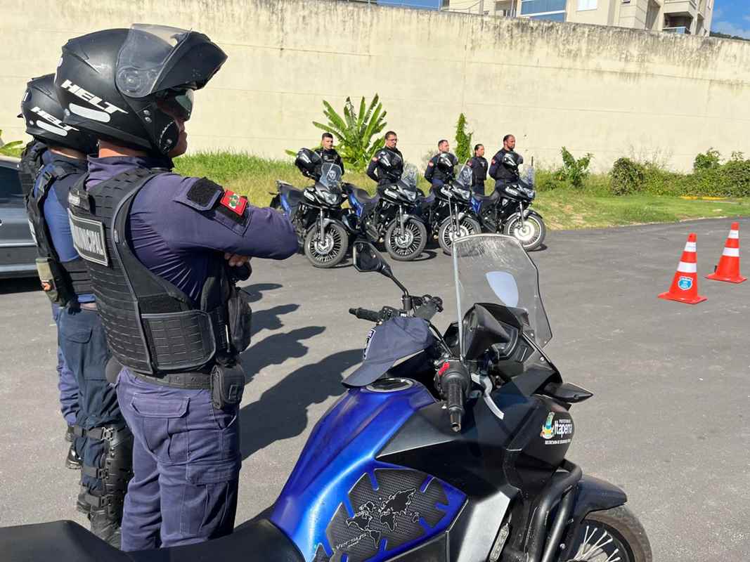 Secretaria de Segurança pública forma guardas municipais em curso de motopatrulhamento