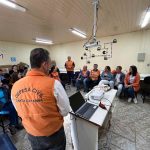 Representantes de Itapema realizam visita técnica do Programa Defesa Civil na Escola