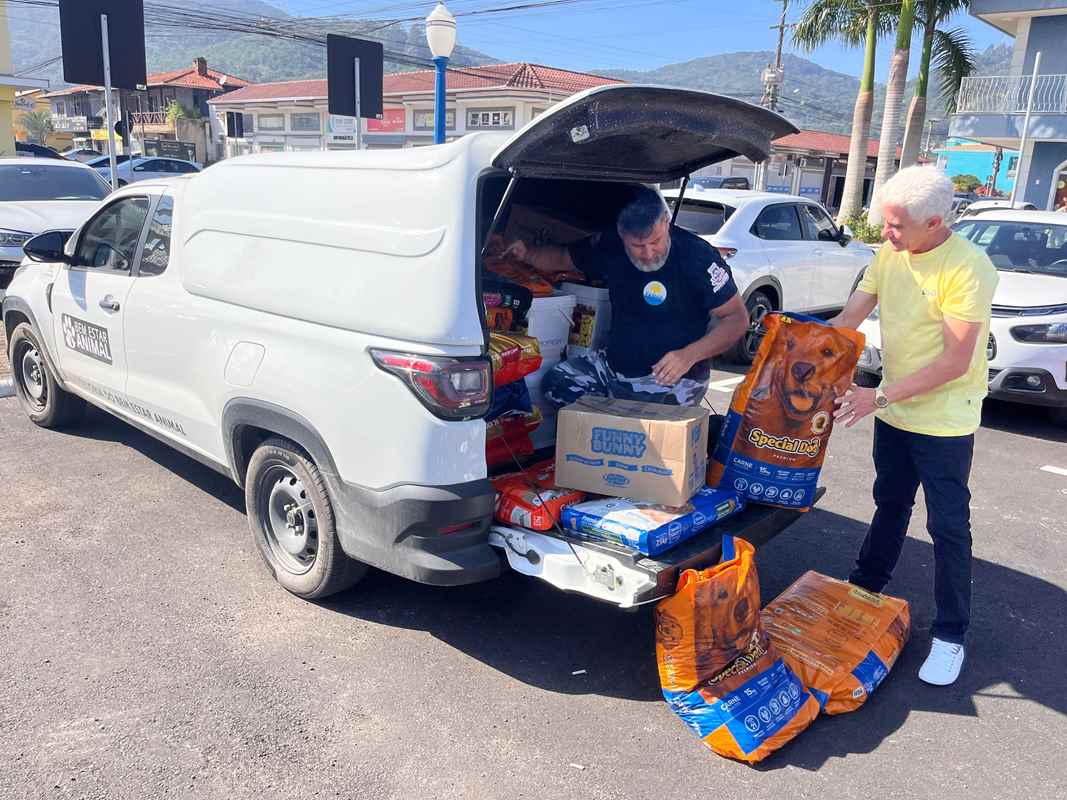 PORTO BELO - Porto Belo estende apoio ao Rio Grande do Sul enviando 600kg de rações