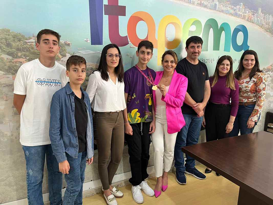 Estudante da Rede Municipal de Ensino é medalhista de ouro na OBMEP