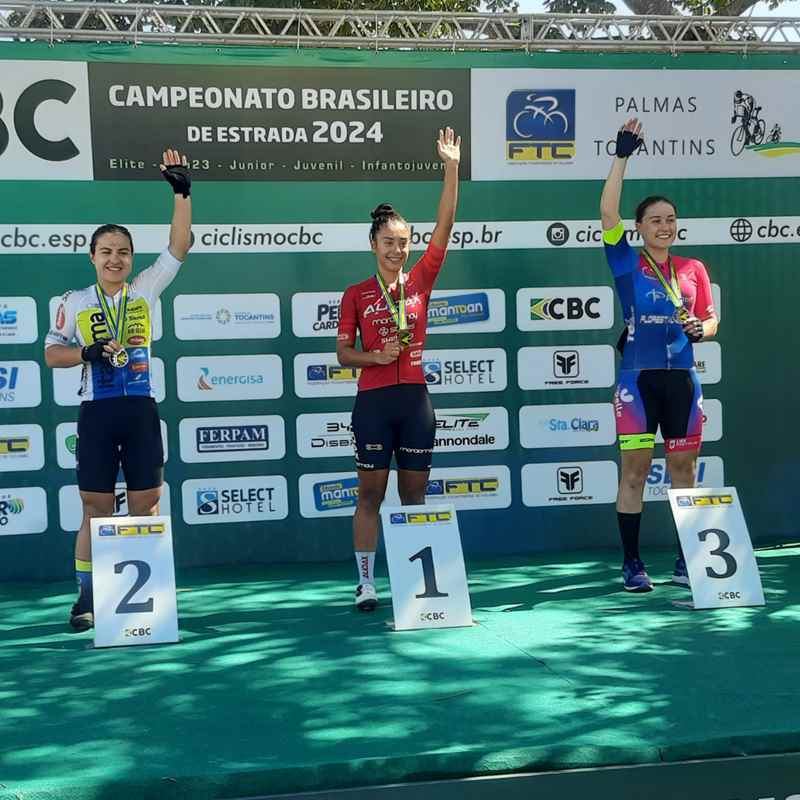 Pietra Meneghini brilha novamente e conquista a segunda medalha no Brasileiro de Estrada em Palmas/TO