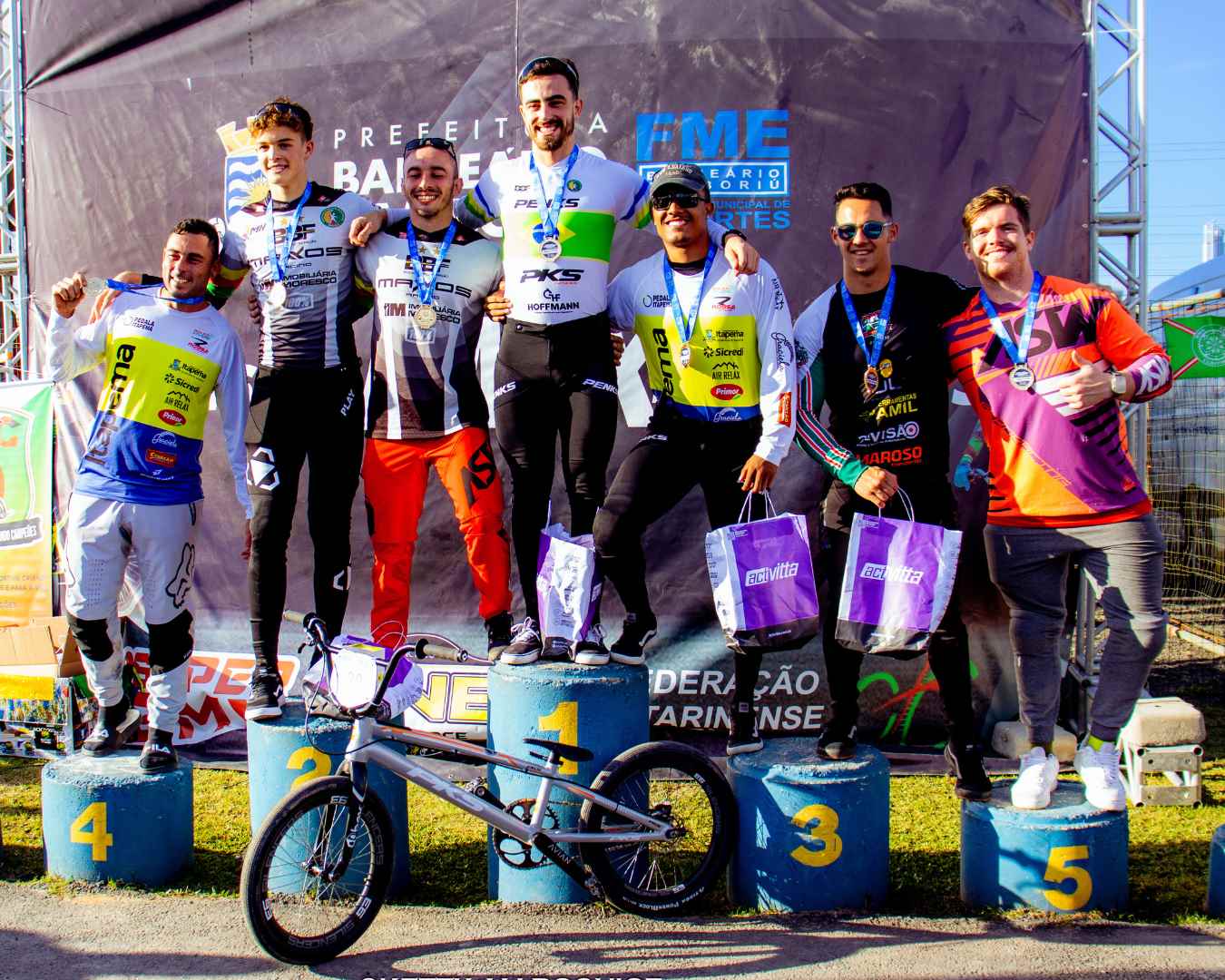 Pedala Itapema brilha na 2ª Etapa do Campeonato Catarinense de BMX Racing