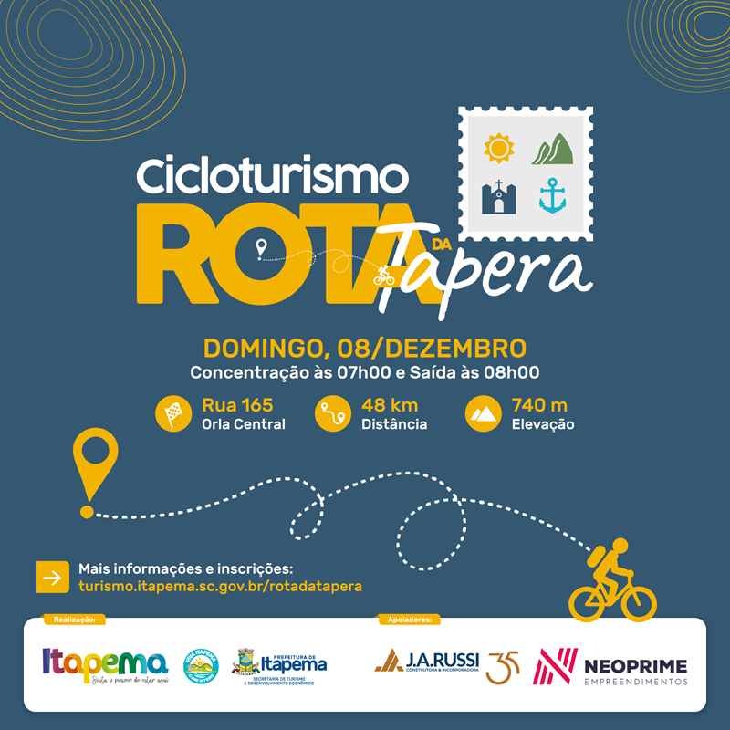 Turismo abre inscrição gratuita para lançamento da Roda da Tapera