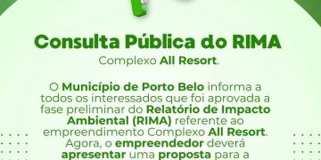 PORTO BELO - Porto Belo divulga Relatório de Impacto Ambiental do Complexo All Resort