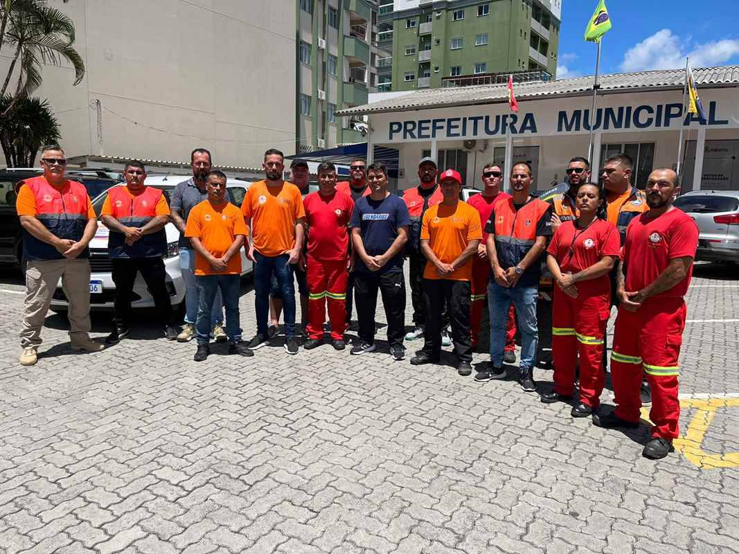 Prefeito Alexandre Xepa recebe equipe de Eldorado do Sul para auxiliar no apoio às áreas afetadas pelas chuvas em Itapema