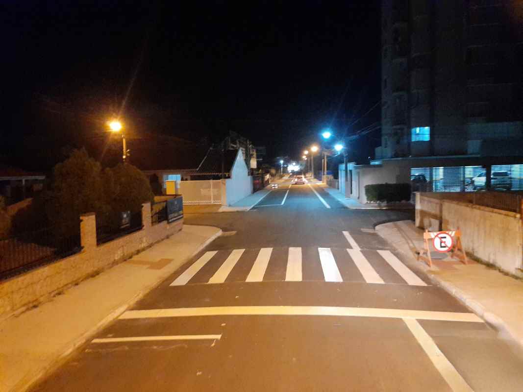 PORTO BELO - Obras da rua Brusque chegam a fase de conclusão