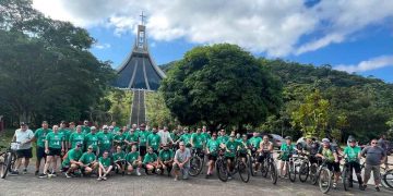 Mais de 200 ciclistas participam da 11ª Pedalada Caminho de Santa Paulina