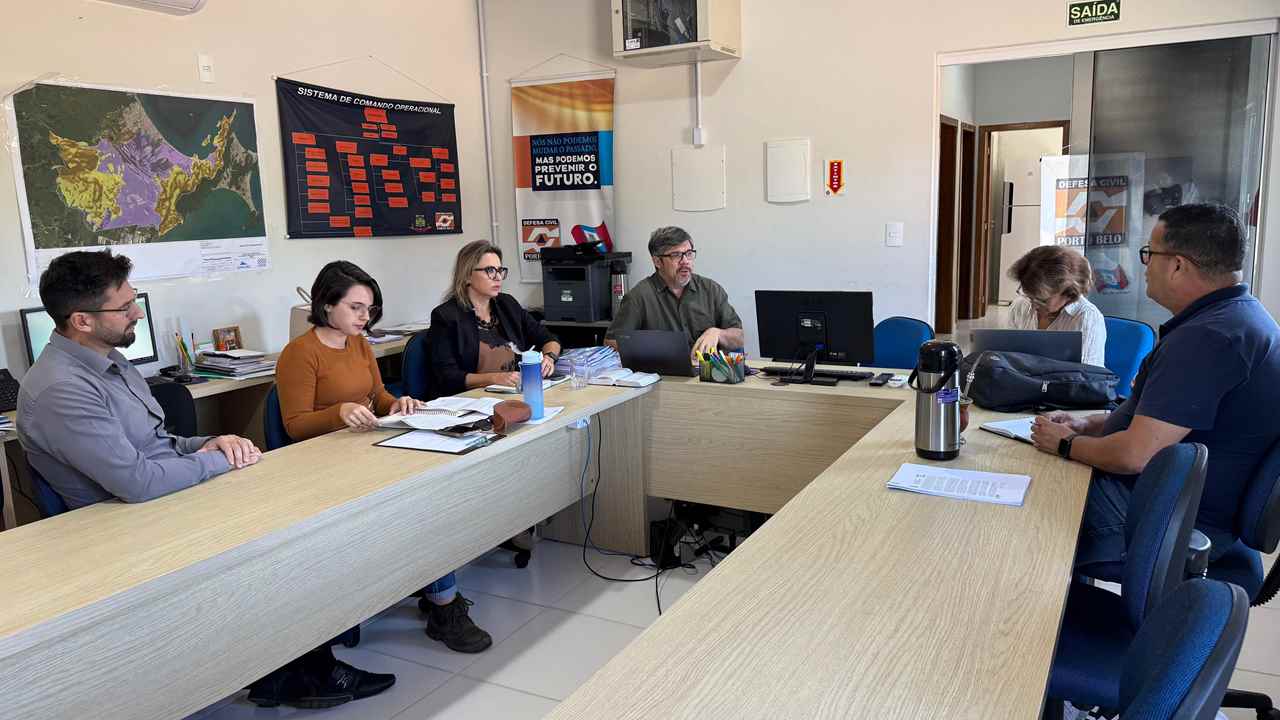 PORTO BELO - Porto Belo é um dos primeiros municípios de SC a desenvolver Plano Municipal de Redução de Riscos