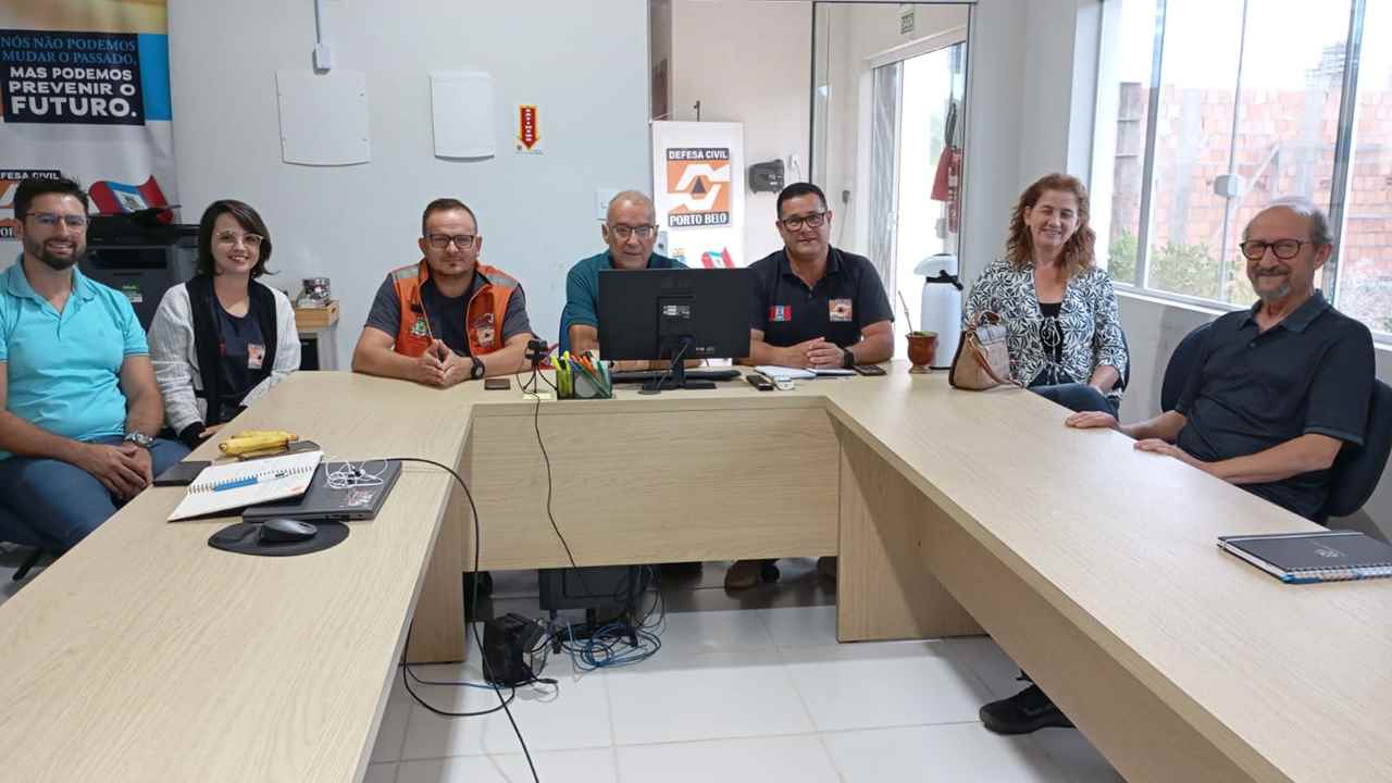 PORTO BELO - Porto Belo realiza 1ª etapa do Plano Municipal de Redução de Riscos