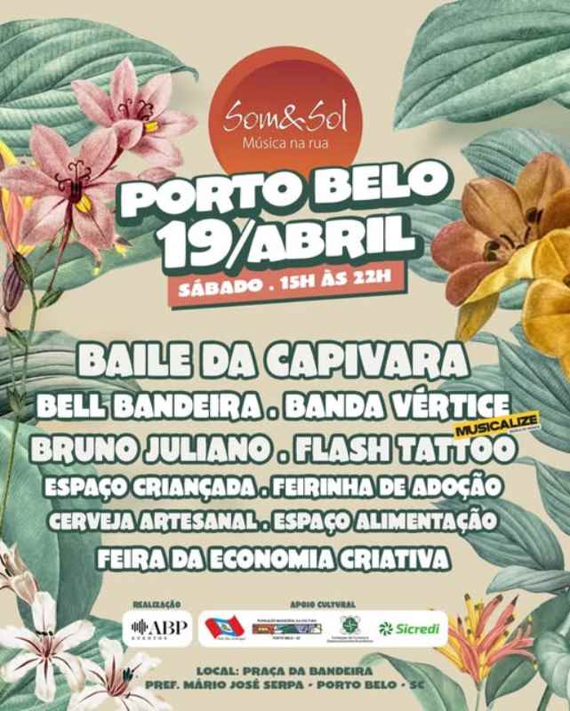 Projeto Som&Sol - Música na Rua agita o feriadão em Porto Belo com edição no sábado - Fotos: Take Quatro