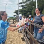 1º Festival de Vôlei de Praia reúne atletas mirins para entrega de uniformes