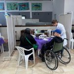 Bairro Ilhota recebe mutirão da saúde com atendimentos e ações de conscientização - Foto: Caroline Poerner / PMI