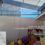 Defesa Civil acompanha danos causados pelos ventos fortes em Itapema