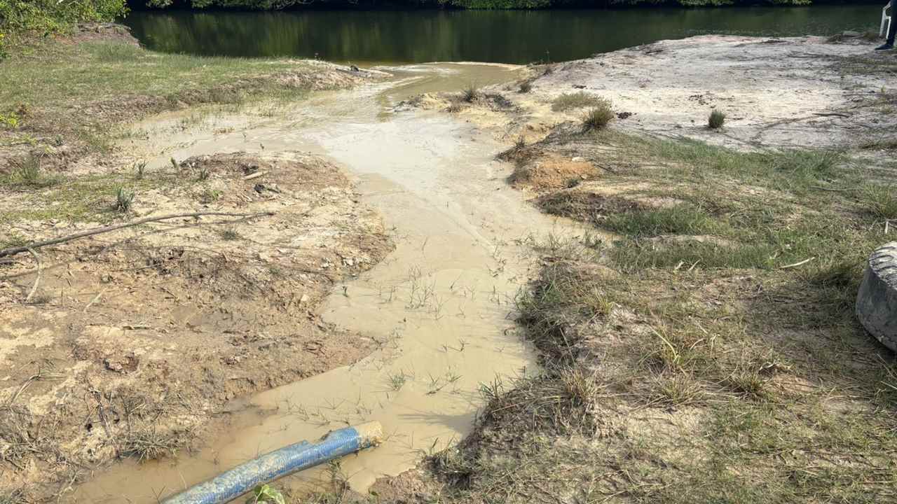 Flagrante de crime ambiental no Rio Perequê é resultado de ação articulada entre Guarda Municipal e FAACI