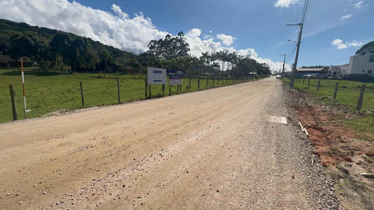 PORTO BELO - Interdição temporária para avanço de pavimentação no Sertão de Santa Luzia