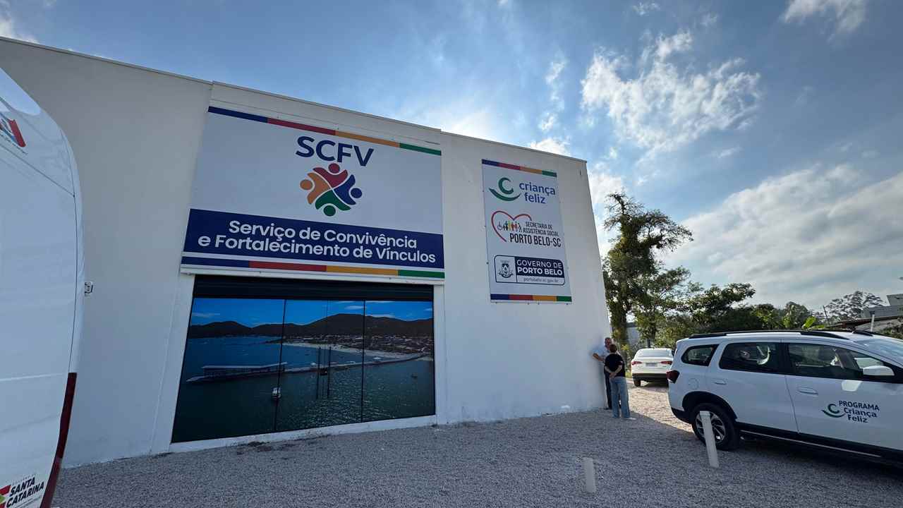 PORTO BELO - Porto Belo entrega nova sede do Centro de Convivência e Fortalecimento de Vínculos